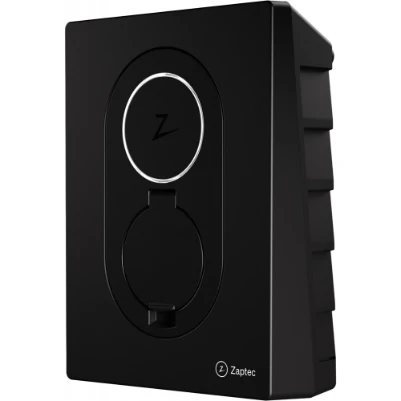 Zaptec Go2 22 kW MID in Asphalt Black