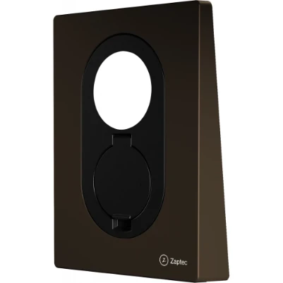 Zaptec Go2 22 kW MID in Wood Brown